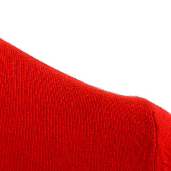 Malo Optimum Men's Brick Red Wool Cashmere Crewneck Pullover Sweater - Picture 4 of 6